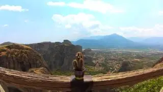 Греция. Метеоры. Кактус. Greece. Meteora. Cactus.
