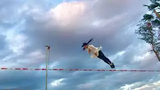 “The Tooth and the Nail” slackline スラックライン　岡澤恋