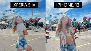 Sony Xperia 5 IV Vs Iphone 13 | Camera Test