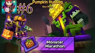 Pixel Gun 3D GamePlay #6 Monster Marathon Pumpkin Hunting