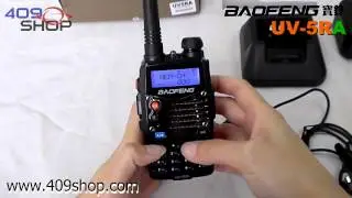 BAOFENG UV5RA New Version Dual Band U/V 136-174/400-480Mhz Radio