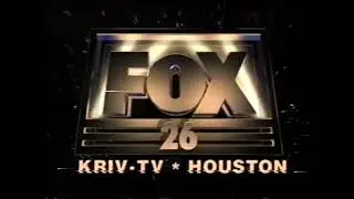 KRIV Fox 26 Houston Station ID (1995)