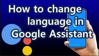 How to change language in Google Assistant