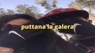 niko pandetta - puttana la galera (sped up + lyrics)