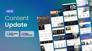5 New Website Templates + 340 Web Blocks! - Xara January Content Update