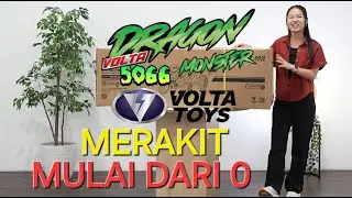 Rakit Merakit DRAGON MONSTER SHP VOLTA 5066 Mainan Anak Mobil Aki JEEP Electric Kids Car Toys