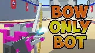 I BROKE THE GAME! Bow Only! Clone Drone in the Danger Zone Alpha (Lets Play Clone Drone Gameplay #2)
