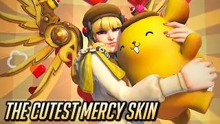 💛 The CUTEST Mercy Skin Ever? 💛 Pompompurin Mercy! - Overwatch