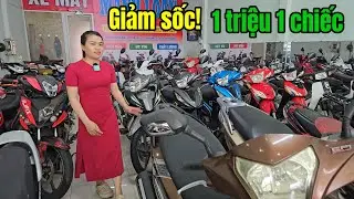 Chị Loan giảm 1tr mỗi xe SH mode dưới 30tr mode Cub 50cc Wave Dream Vision Vespa