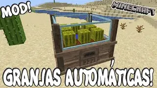 GRANJAS AUTOMÁTICAS! Minecraft 1.19.2 MOD MULTIPART MACHINES FARMING!