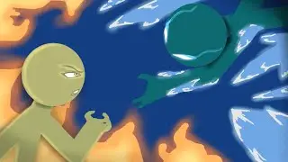Fire vs Ice   (part 1) |FlipaClip|