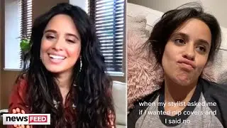 Camila Cabello Suffers Nip Slip On Live TV & Makes A TikTok About It!