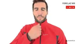 Casaco Softshell 500 Masculina Quechua - Exclusividade Decathlon