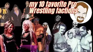 My 10 Favorite PRO Wrestling Factions - Subscriber Requested Rant