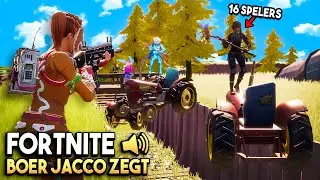 BOER JACCO ZEGT! - Fortnite Creative met 16 SPELERS! (Simon Says)
