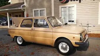 1990 ZAZ 968M Zaporozhets, Walk Around, AlphaCars & Ural of New England