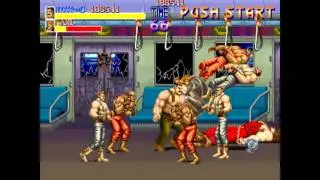 Final Fight (MAME64) gameplay