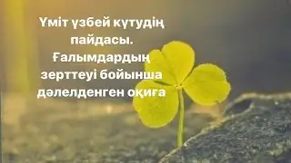 Қандай да бір қиындықтан шыға алмай жүрсеңіз, үмітіңізді үзбеңіз.