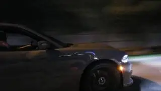 Infiniti Q50 Red Sport vs Dodge Charger SRT 392