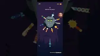 Играю  Knife Hit только боссы