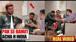 Babar, Shaheen & pakistani Player Emotional After Hearing Of Story 2016 Of INDvsPAK By RJ Praveen ||