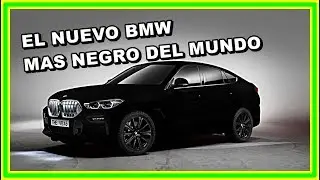 BMW X6 - el AUTO más NEGRO del mundo *CUESTA UNA FORTUNA*