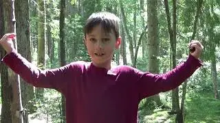 Арсений с папой в Ieriki