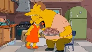 Lisa Simpson and her fat husband
