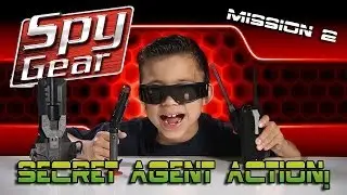 SPY GEAR: Quest for the GOLDEN EGG! Spike Mic, Video Glasses, Field Agent Spy Pen & Walkie Talkies