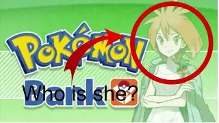 Who is the girl in Pokemon Bank and Poke Tranporter?