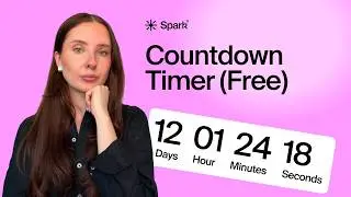 Add a Free Countdown Timer to Squarespace in 2 Minutes!
