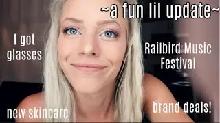 UPDATE GRWM: I got glasses, music festivals & brand deals.