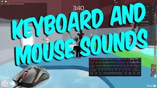 Keyboard and Mouse Sounds | Tower of Hell