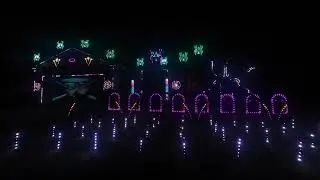2025 Halloween Light Show - Men in Black (Will Smith)