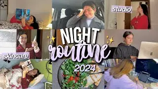 NIGHT ROUTINE 2024🌚💗 +afternoon routine
