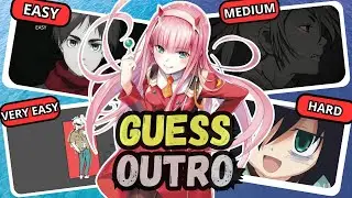 🎵 Guess Endings by its FIRTS 4 SECONDS 🔥 Anime Ending Quiz