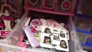 Обзор моей кладовой с игрушками LPS и Monster High!!!