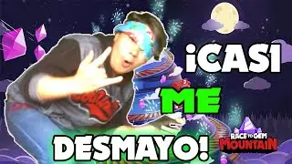 ¿JUGANDO VENDADO Y CON UN PIE? RETO INCREIBLE Y SUPERADO 👀😎 #RacetoGemMountain | Brawl Stars