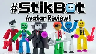 MORE PRINTED STIKBOTS! | Stikbot Avatar 6 Pack Series 1 Review
