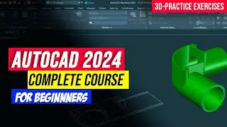 AUTOCAD 3D FOR BEGINNERS ll AUTOCAD 2021 COMPLETE COURSE ll 3D MECHANICAL DESIGN