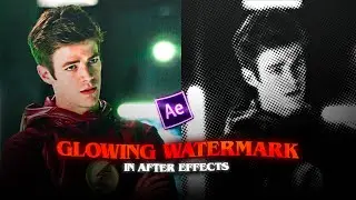 Glowing Watermark In After Effects | Tutorial | kratosxaep