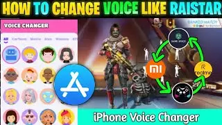 Voice changer app for iPhone*android in Hindi | Raistar voice changer app free fire 2023