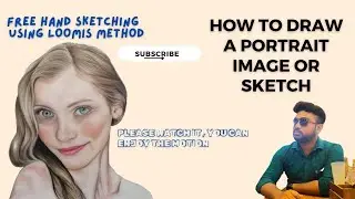 Ultimate Beginner's Portrait Tutorial with Loomis Method
