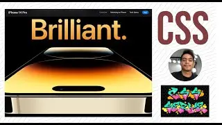 Iphone 14 Pro - Site Clone using HTML CSS PART 1