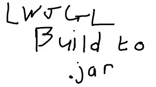 How to Export a LWJGL Project as an Executable .jar File