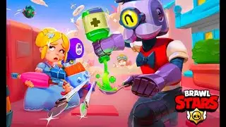 Испытываю новый гаджет на барли | играем в гем граб | Brawl Stars |