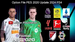 Option File PES 2020 Update 2024 V7 PS4
