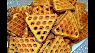 COOKIES in 20 minutes in a mold on the stove! Cookies in molds from your childhood! DOUGH recipe!...