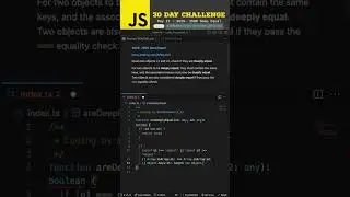 Day 17 - 2628. JSON Deep Equal