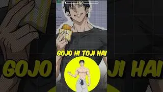 GOJO HI TOJI FUSHIGURO HAI 😱 #jjk #gojo #jujutsukaisen #shorts #cullinggames